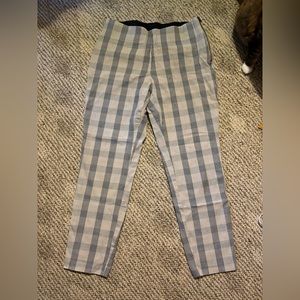Business Casual Plaid Leggings